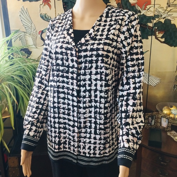 Karl Lagerfeld Blouse, Size Small - Picture 1 of 7